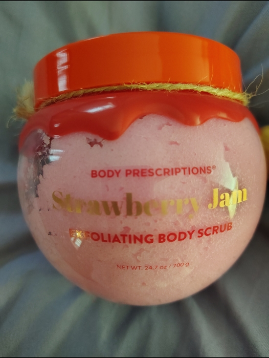 Body Prescriptions Other - Body Prescriptions Strawberry Jam Exfoliating Body Scrub — Pink